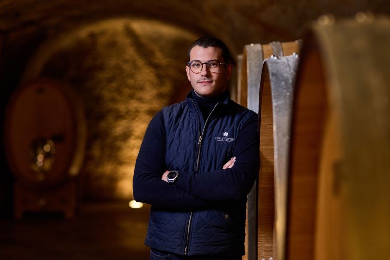 Louis Clement Prats. Winemaker at Eisele Vineyards
