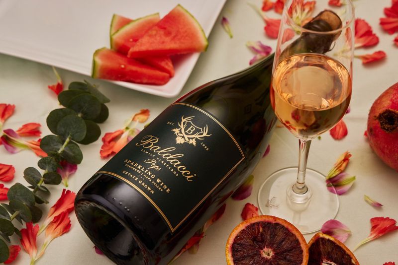 Baldacci Family Vineyard Pops Sparkling Wine