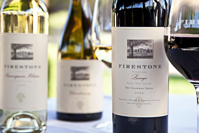 Firestone Winery, Beauty Shot, St. Ynez CA.