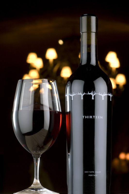 Thirteen Winery, Beauty Shot. Napa Valley.