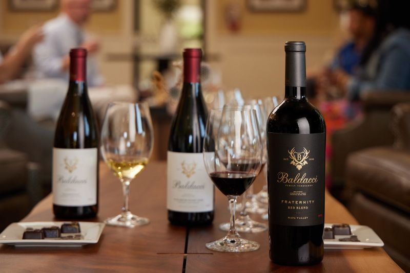 Baldacci Family Vineyards Fraternity Wine