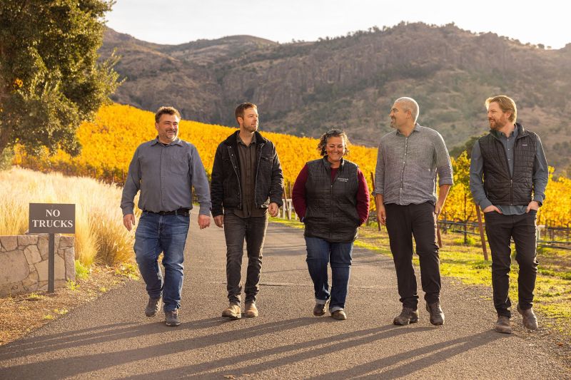 Stags Leap Winemakers Walking